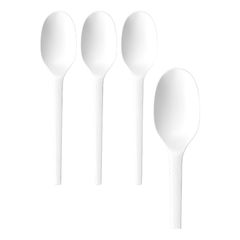 Löffel Bio-CPLA weiß 165cm 50Stück von Decor Service