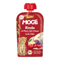 Bio Quetschi Kirsch Pflaume 100g - 10er Vorteilspack von Mogli