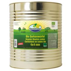 Bio Gurkenwürfel 4x4 10200ml von Marschland