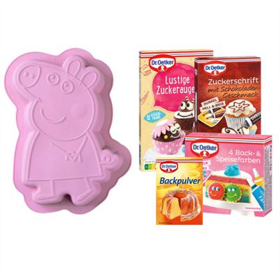 Dr. Oetker Rezept-Set Peppa Wutz Geburtstagskuchen