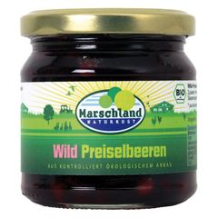 Bio Wild Preiselbeeren 220g - 6er Vorteilspack von Marschland