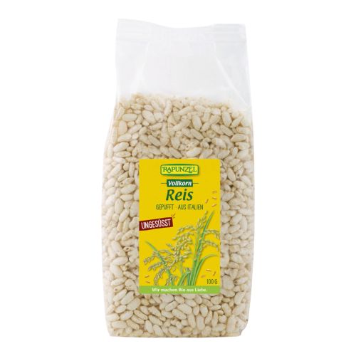 Bio Vollkornreis gepufft 100g - 6er Vorteilspack von Rapunzel Naturkost