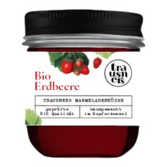 Bio Erdbeer Fruchtaufstrich 540g - 6er Vorteilspack von Trausner - Marmeladenküche