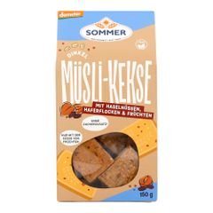 Bio Dkl. Müsli-Kekse Haselnuss 150g - 6er Vorteilspack von Sommer