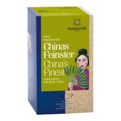 Organic China's finest green tea a 1.8g 18 bags - value pack of 6 from Sonnentor