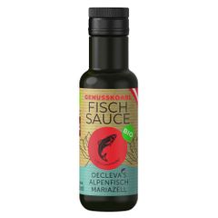 Bio Fischsauce aus den österreichischen Alpen - 100ml - Genusskoarl