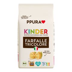 Bio Kinder Farfalle 500g - 12er Vorteilspack von Ppura