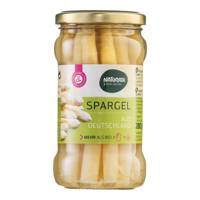 Bio Spargel weiß 280g - 6er Vorteilspack von Naturata