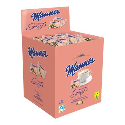 Manner Wiener Gruß Kaffeebeigabe 1260g