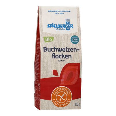 Bio Buchweizenflocken 250g - 4er Vorteilspack von Spielberger Mühle