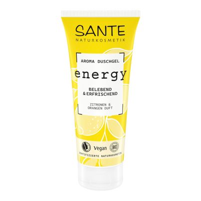 Bio Aroma Duschgel Energy 200ml - 4er Vorteilspack von Sante