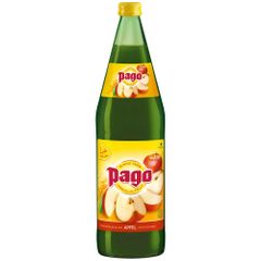 Pago Apfelsaft 1000ml Mehrweg - 12er Vorteilspack von Pago