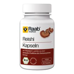 Bio Reishi Kapseln 80ct - 4er Vorteilspack von Raab Vitalfood