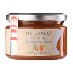 Bio Marille-Sanddornmarmelade 280g von Biohof Naturnest