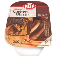 Kuchenglasur Kakao 200g von Ruf