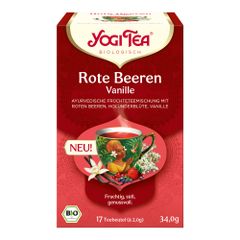 Bio Rote Beeren Vanille - 6er Vorteilspack von Yogi Tea
