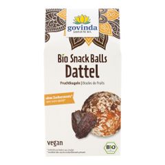 Bio Snack Balls Dattel 100g - 6er Vorteilspack von Govinda