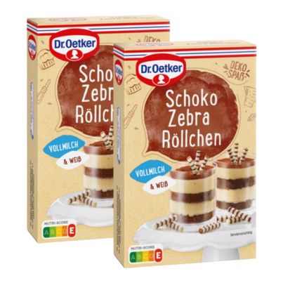 Dr. Oetker Zebra Rolls Set of 2