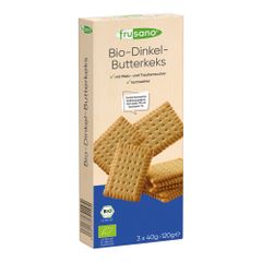Bio Dinkel-Butterkeks 120g - 6er Vorteilspack von Frusano