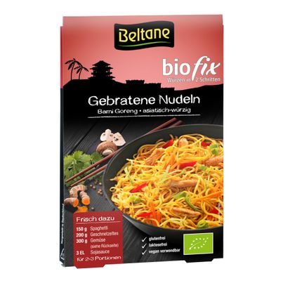 Bio Gebratene Nudeln 16g - 10er Vorteilspack von Beltane
