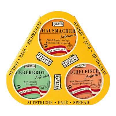 Aufstriche sortiert 3er 75g von Ham