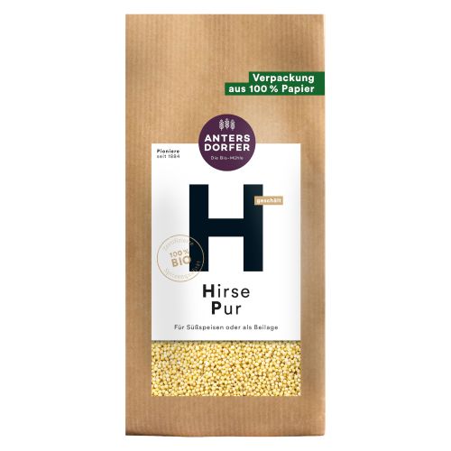 Organic millet pure 1000g - value pack of 6 from Antersdorfer Mühle