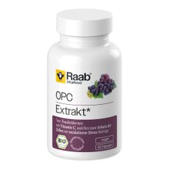 Bio OPC Extrakt Kapseln 60ct - 4er Vorteilspack von Raab Vitalfood