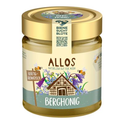 Bio Berghonig 500g - 6er Vorteilspack von Allos
