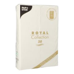 Bestecktaschen weiss 50ct von Papstar