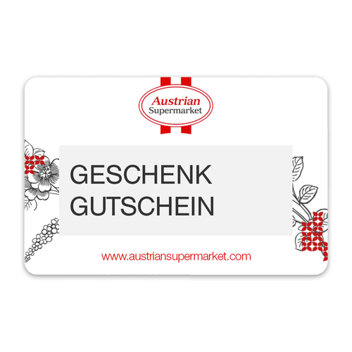 Austrian Supermarket digitaler Geschenkgutschein - E-Mail Versand