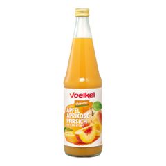 Bio Apfel-Aprikose-Pfirsich-SaftMW 700ml - 6er Vorteilspack von Voelkel