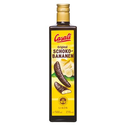 Casali Schoko Bananen Likör 15% vol. 500ml