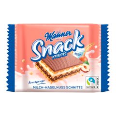 Snack Minis Milch-Haselnuss 25g - 28er Vorteilspack von Manner