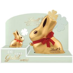 Gold wert Goldhase Groß & Klein 163g von Lindt