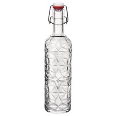 Glasflasche Oriente klar 1000ml von Bormioli