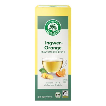 Bio Ingwer-Orange 40g von Lebensbaum