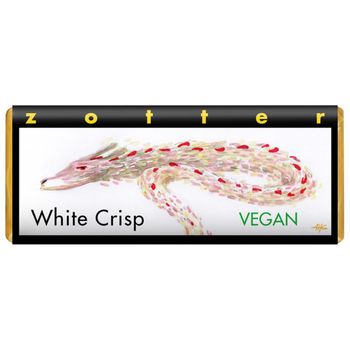Bio Schokolade White Crisp 70g - 10er Vorteilspack von Zotter