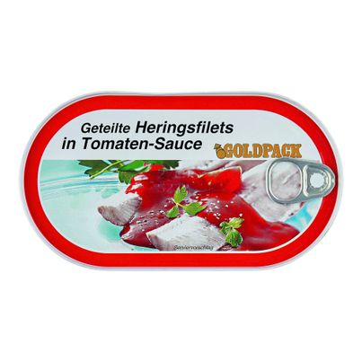 Heringsfilet in Tomatensauce 200g von Goldpack