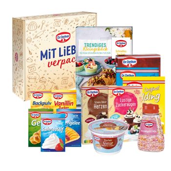 Dr. Oetker Rezept-Set Mit Liebe verpackt - Trendiges Kleingebäck