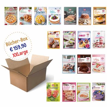 Dr. Oetker Bücher-Box XXLarge - Mit Freude backen