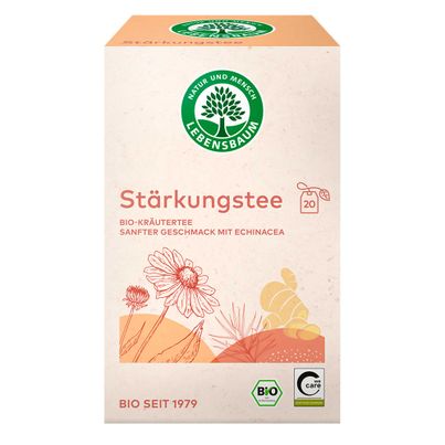 Bio Kräutertee Stärkungstee 20 Beutel von Lebensbaum