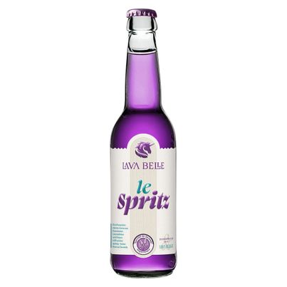 Le Spritz Lavendel Spritzer 330ml - 12er Vorteilspack - Ready to Drink Spritzer in der Glasflasche