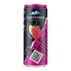 Himbeer-Zitrone Dose 330ml - 24er Vorteilspack von Gasteiner