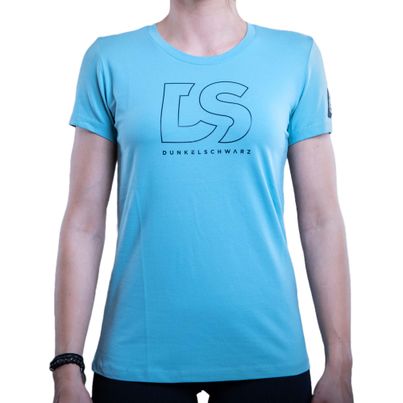 Dunkelschwarz T-Shirt W-1 DSOUT aqua