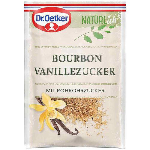 Dr. Oetker Natürlich Bourbon Vanillezucker 3er - 24g