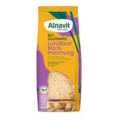 Bio Landbrot Backmischung 450g - 6er Vorteilspack von Alnavit