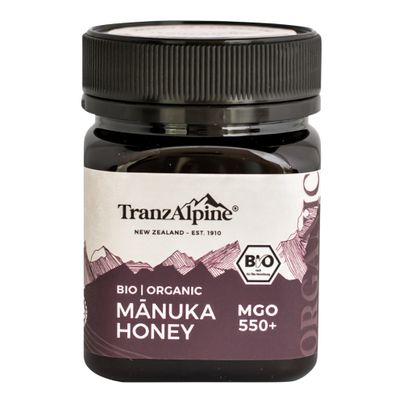 Bio Manuka Honig MGO 550+ 250g von Tranzalpine