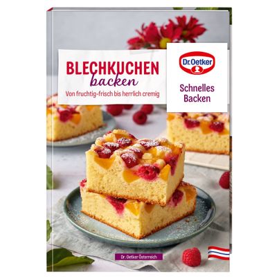 Dr. Oetker Schnelles Backen Blechkuchen backen - Rezeptbuch - 1 Stück