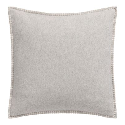 Cushion Cover Solid Color Grey 40x40cm by David Fussenegger