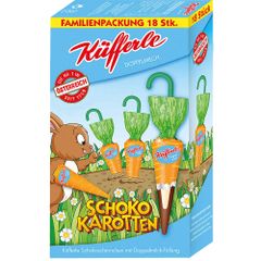 Küfferle Schokokarotten Milch 18er - 240g